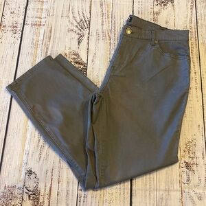 David Bitton Buffalo gray mid-rise stretch skinny pant size 12